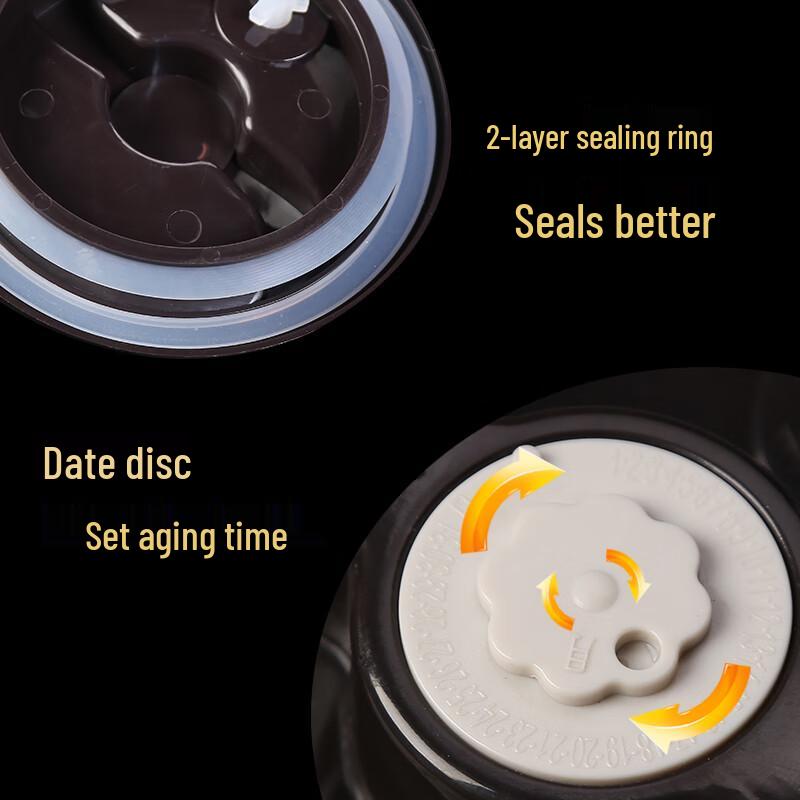 Jingqingfu Glass Brewing Jar with Stainless Steel Tap