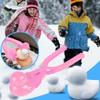 Výrobník sněhových koulí Výrobník klipů ve tvaru sněhu Sand Tool Winter Kids 4PC