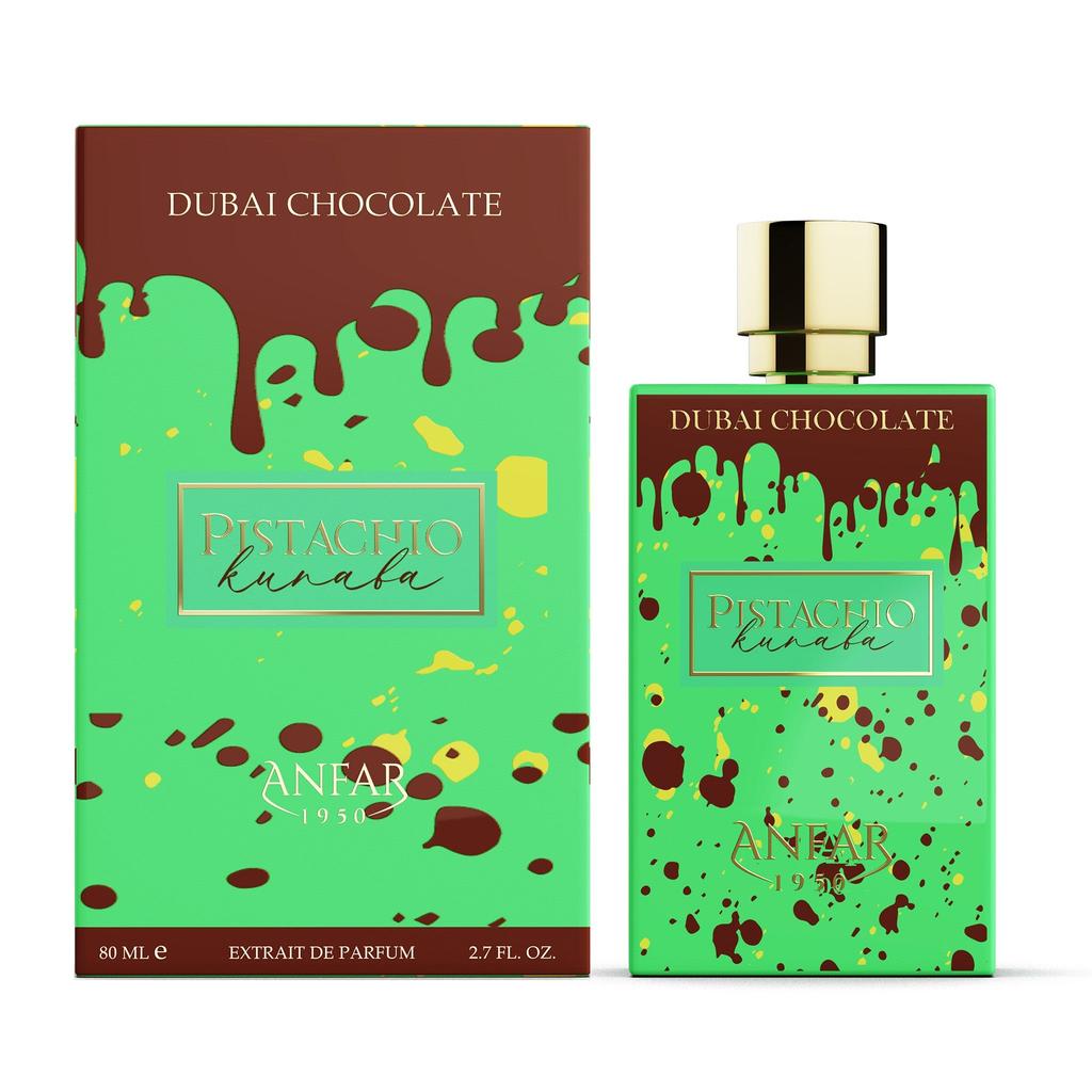 Anfar 1950 Dubai Chocolate - Pistachio Kunafa Extrait De Parfum 80ml