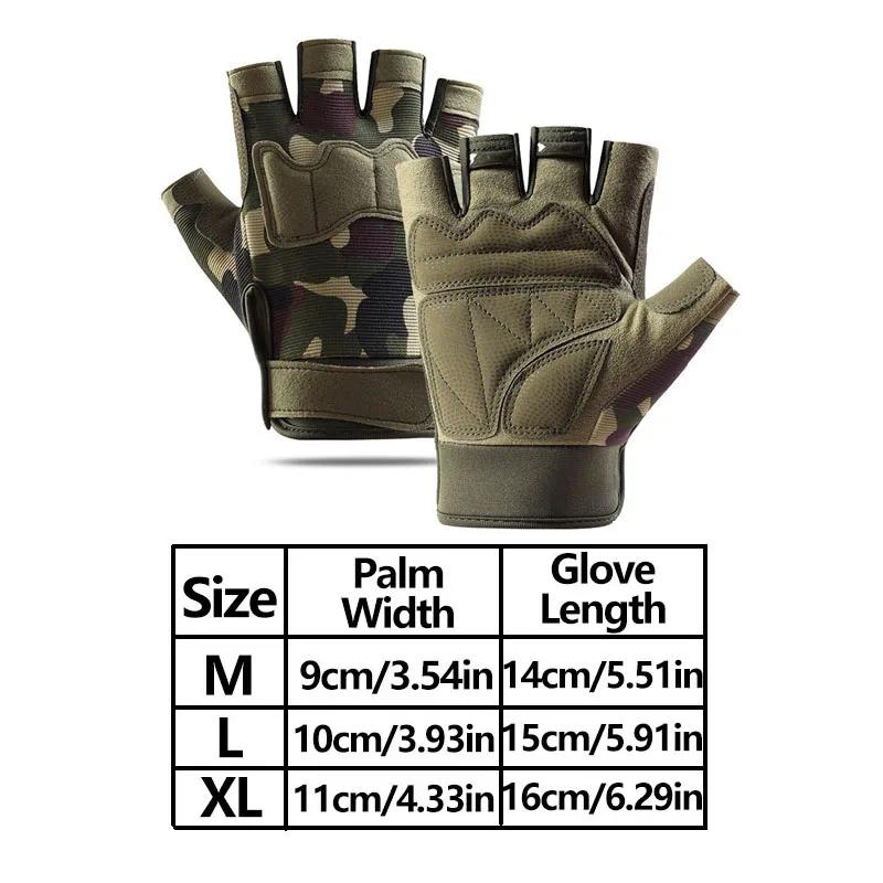Outdoor Tactical Gloves For Men And Women Half Finger Motorcycle Military Combat Shooting Hunting Fitness Gloves