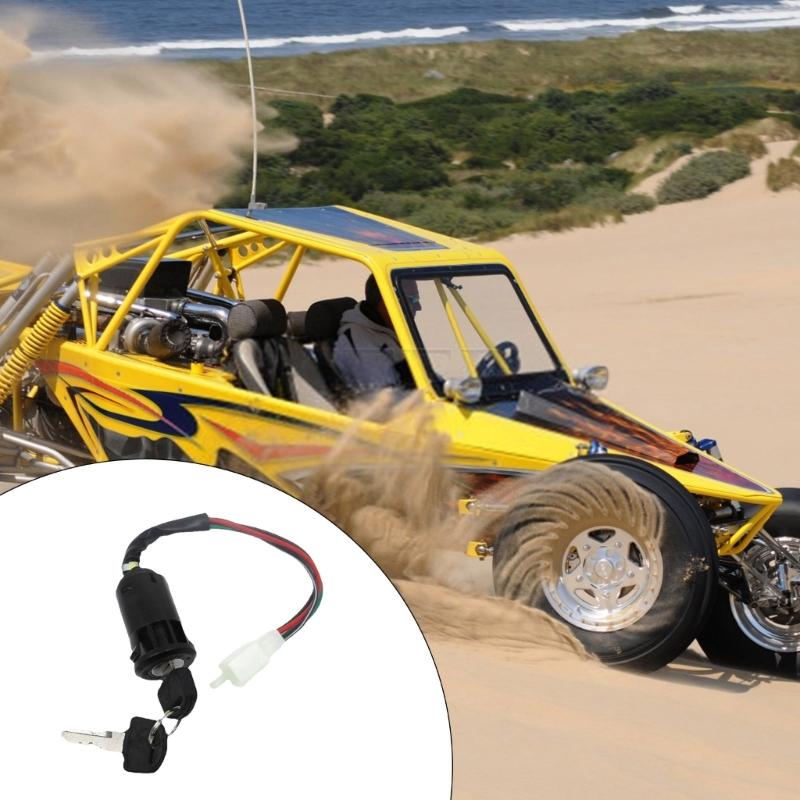 4 Wire Motorcycle Ignition Switch+Key for 50 70 90 110 125 150 200 250CC ATV Dirt Bike Pocket Bike