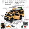 1/32 Land Rover Defender Van Off Road Alloy Diecast Car Model Children's Toys Birthday Gifts Sound and Light Boyfriend Choice