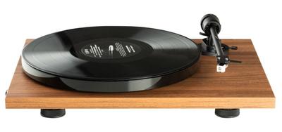 Gramofón Pro-Ject E1 BT so vstavaným predzosilňovačom a prenoskou AT3600L, Bluetooth vysielač, orech, Pro-Ject