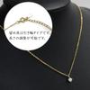 Necklace Moissanite Moissanite Gold Carat Single Ladies Accessory Adjustable Length Comes with Jewelry Box Present Gift Surprise Certificate of