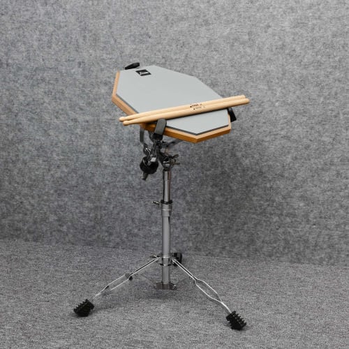 Donner Metal Snare Stand, Adjustable Height, Fits 10-14 Inch Drums, Includes Stick Holder (Height 36cm-58cm)