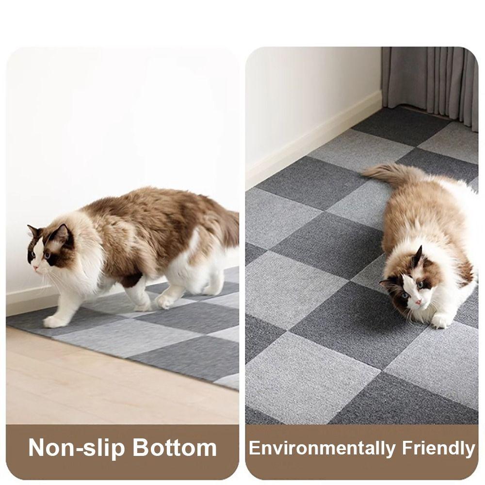 Self-adhesive Floor Mat Anti-slip DIY Home Furnishing High Quality Patchwork Capet  Office