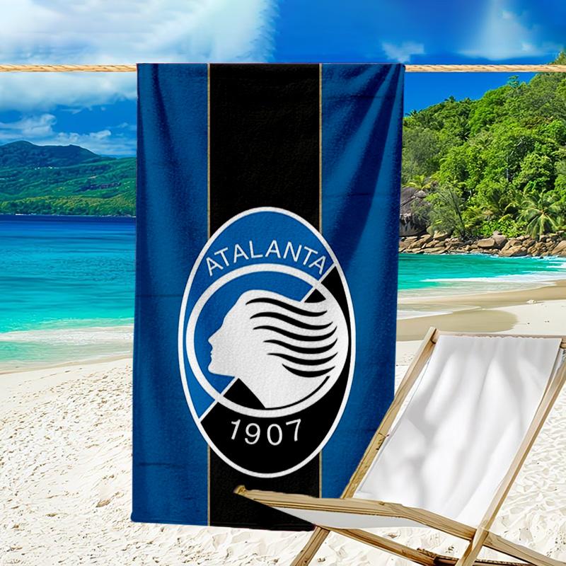 Atlanta Football Club Microfiber Beach Towel, Lightweight And Quick-Dry, for Summer Travel, Beach Essential, Swimming Pool Outdoor