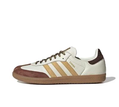 Originals Samba Freizeitschuhe KI8887 Unisex Braun Weiß
