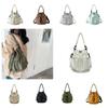 Large Capacity Drawstring Fitness Bag Korean Style Bucket Bag  Office Worker
