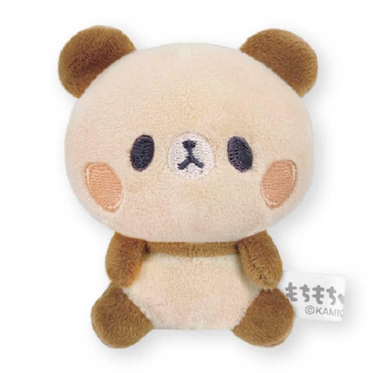 Kamio Japan Mochimochi Panda Choco Friends Kumapan Hand Plush Toy Mini Plush Toy Choco Collection 189379
