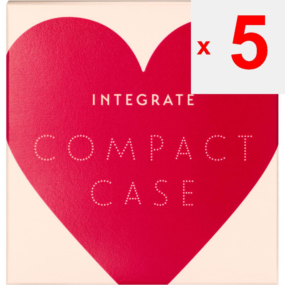 Shiseido INTEGRATE Compact Case Ra Skin Makeup Bitte mit einer Nachfüllung von INTEGRATE PROFINISH FOUNDATION verwenden (separat erhältlich). (Der Schwamm ist im Lieferumfang enthalten i