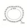 Zircon Tennis Bracelet Women's Square Light Luxury Exquisite Bracelet Gift Jewelry