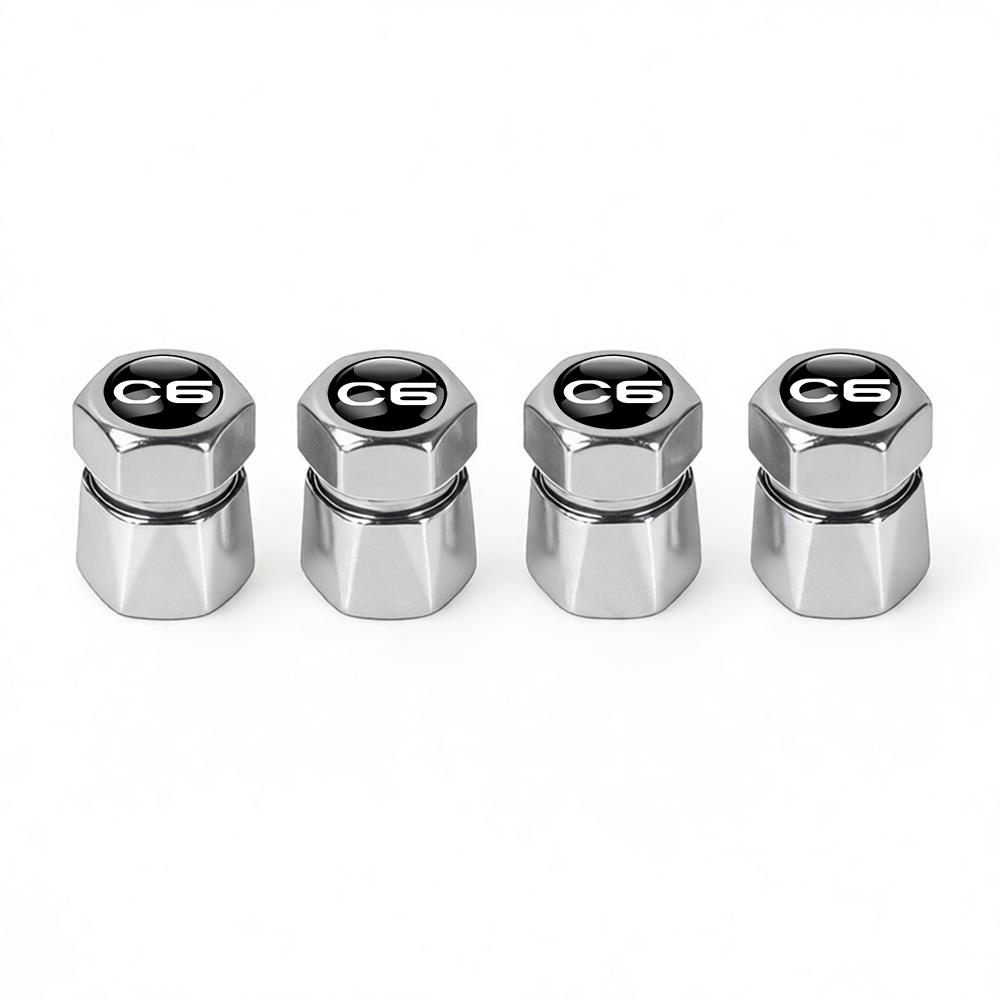 4Pcs Aluminum Car Tire Valve Caps Diamond Tyre Valve Airtight Cover Waterproof Dust For Citroen C1 C3 C4 Picasso C4L Motorcycles