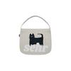 My Kitty Flower Easy Bag (Ivory)