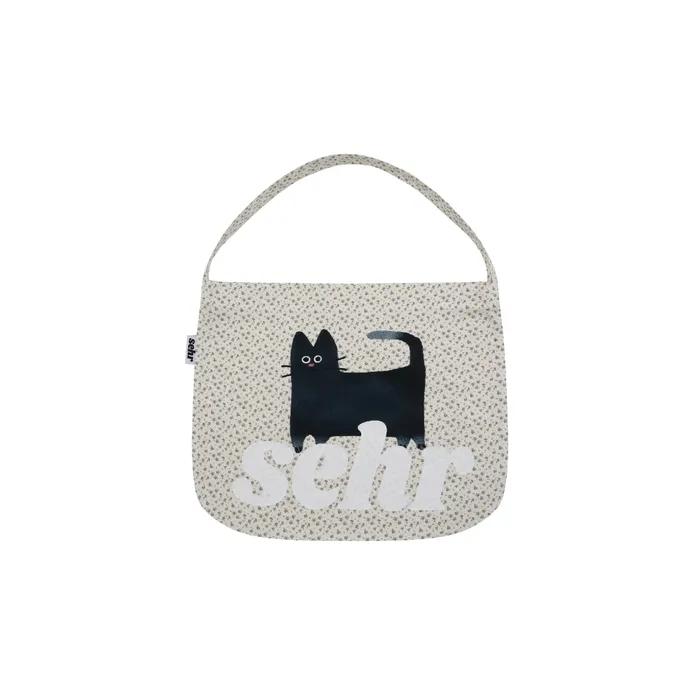 My Kitty Flower Easy Bag (Ivory)