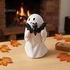 Cute Ghost Room Decor Halloween Figurine, Resin Statue, Creative Holding Decorative for Home Bat/Drink Tabletop Ornament Party, Trick or Treat