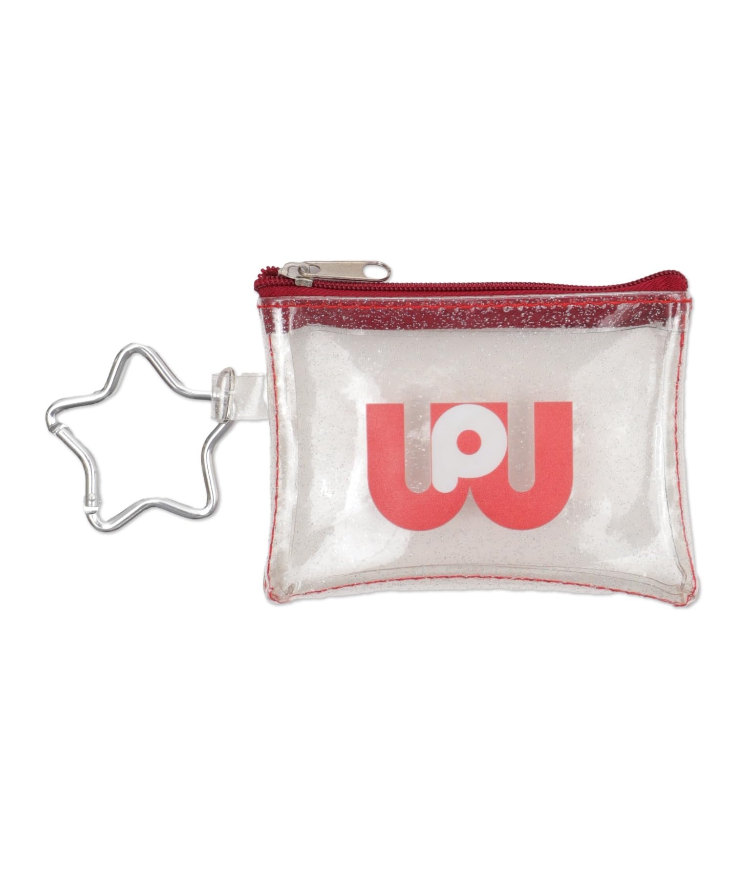 

WEGO World Pegasus Collaboration Clear Small Item School Red Sonata Pouch, Case, Gift, Women s, F,