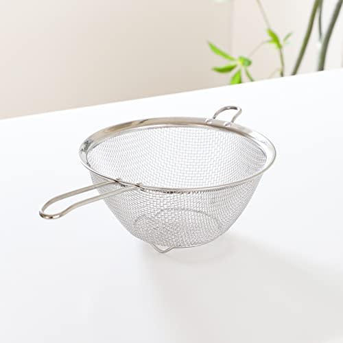 Pearl Metal Strainer, 18cm, Stainless Steel, At Aqua, HB-4941