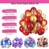 Metallic Sequin 60-Piece Party Balloon Set – Colorful Festival Decorations