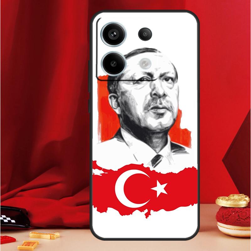 Turkey Recep Tayyip Erdogan Case For Xiaomi Redmi Note 14 13 12 11 15 Pro Plus Redmi 15 13 10 10C 12C 13C 14C 15C Funda