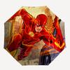 1pc Flash Superhero Umbrella - Automatic Open Compact Travel Umbrella with 53-Rib Durable Frame Yy251021096