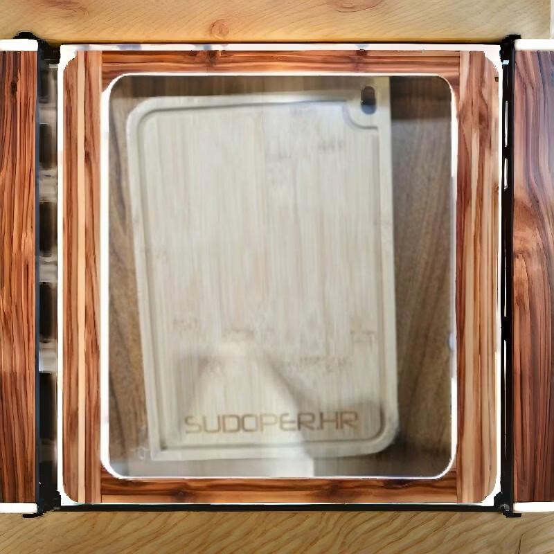 Wutuo Thickened Wooden Cutting Board (Medium, 2-Pack)