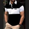 3D Printing Versatile Men's Shirt Clothing Outdoor Collar Shirt