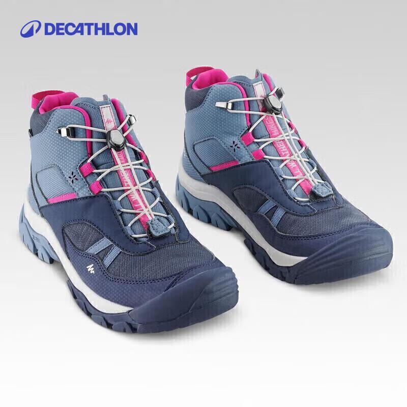 Decathlon Kids Waterproof Hiking Shoes 35