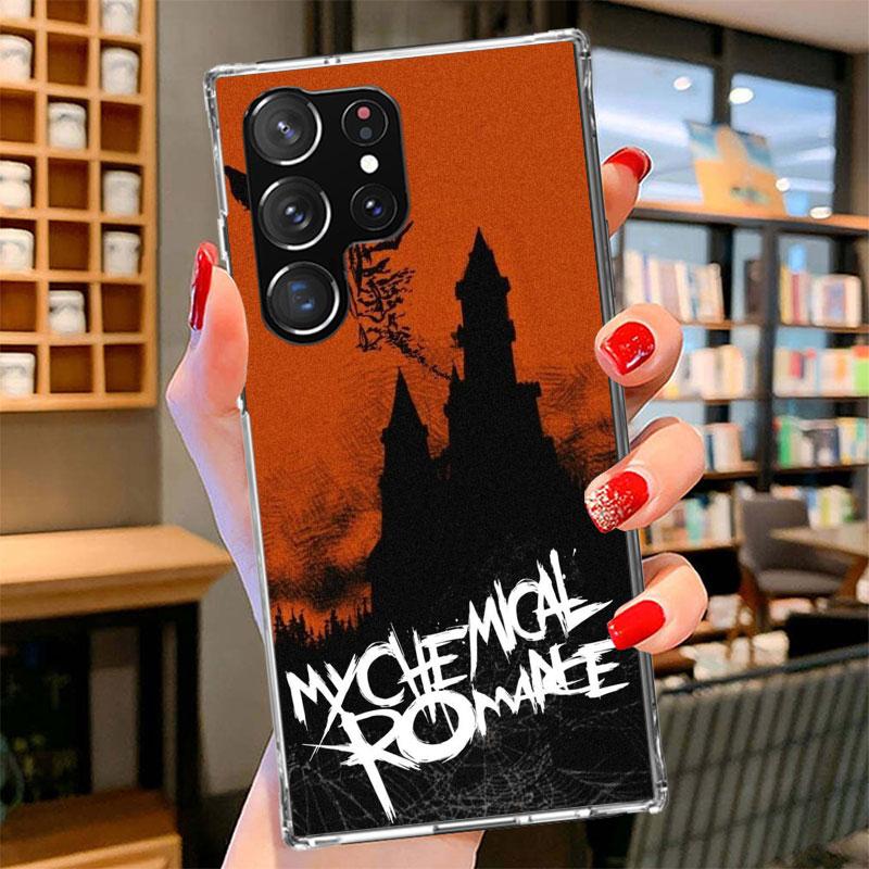 My Chemical Romance MCR Phone Case For Samsung Galaxy S26 S25 Edge S24 Ultra S23 S22 Plus S21 S20 FE Soft Fundas Shell Galaxy S2