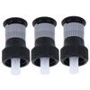 3pcs 360 Degrees  Rotating Buried Spray Nozzle G1 2 Female Thread Adjustable Watering Sprinkler for Lawn Yard Garden