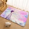 Your Lie In April Floor Mat Floor Mat Soft Flannel Non-Slip Door  Rug for Living Room