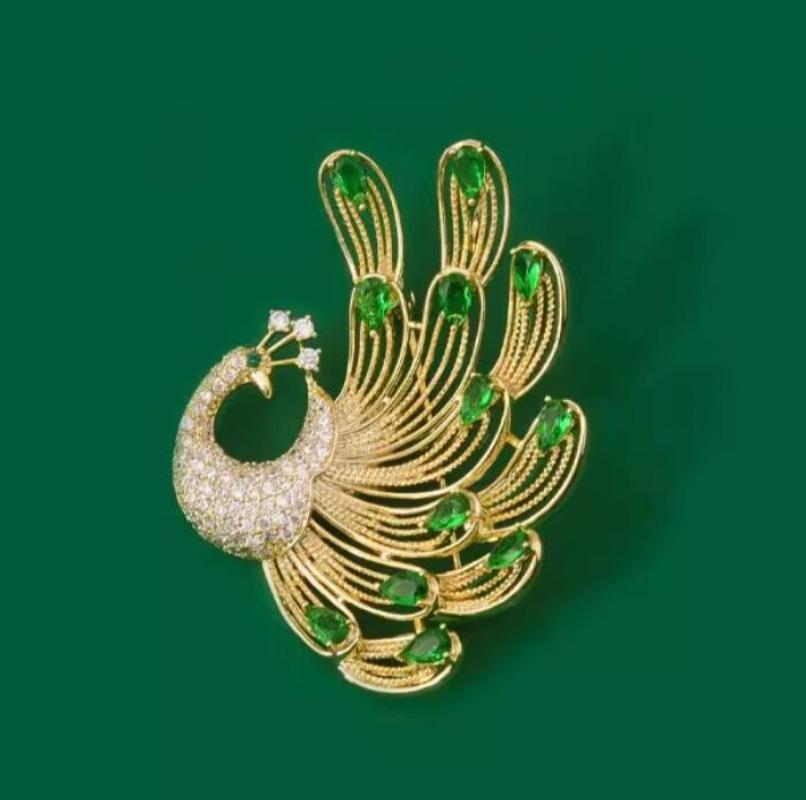 

Fashionable Sunflower Alloy Brooch Pin Set with Diamonds Cute Floral Lapel Pin High-End Fashion Accessory for Men and Women