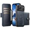 iPhone 17 Pro Max Leather Flip Case: Card Slot, Magnetic, Wireless Charging Stand