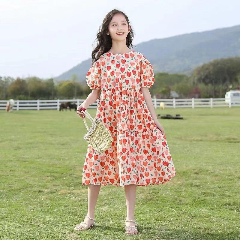 Summer Girls Dress Floral Pattern Beach Long Dress for Girl Bohemia Children Princess Dresses Costume Teen 8 10 12 14 Year buy the best products in the Ayzeze online store Summer Girls Dress Floral Pattern Beach Long Dress for Girl Bohemia Children Princess Dresses Costume Teen 8 10 12 14 Year buy the best products in the Ayzeze online store
