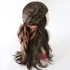 Luxury New Print Silk Scarf Women Versatile 70 Neckerchief Thin Retro Outdoor Scarf Bandana Square Scarf