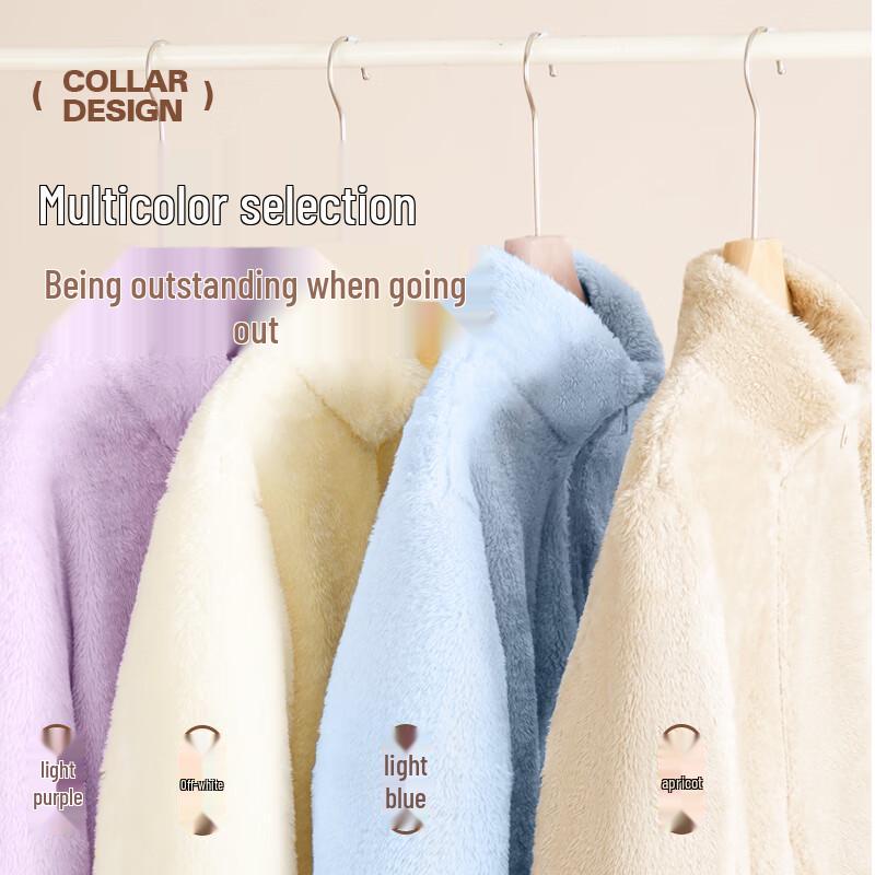 Veste d'hiver épaisse en peluche pour femme Jeanswest