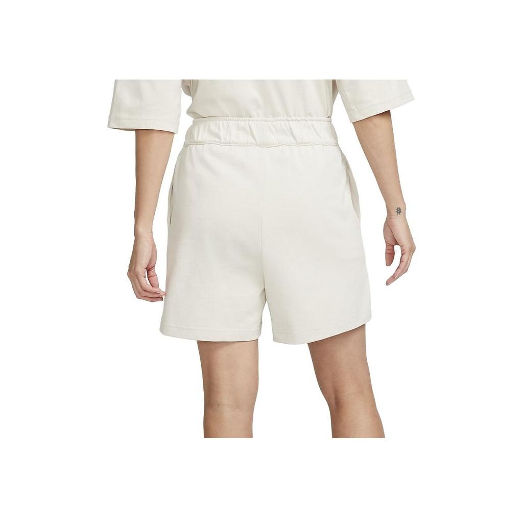 Nike Embroidered Logo Breathable Loose Casual Sports Shorts Women Bottoms White DM6729-104