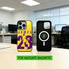 L-LeBron James-S 23 Phone Case For iPhone17,16,15,14,13,12,11 Plus,Pro Magnetic with Magsafe Wireless Charging
