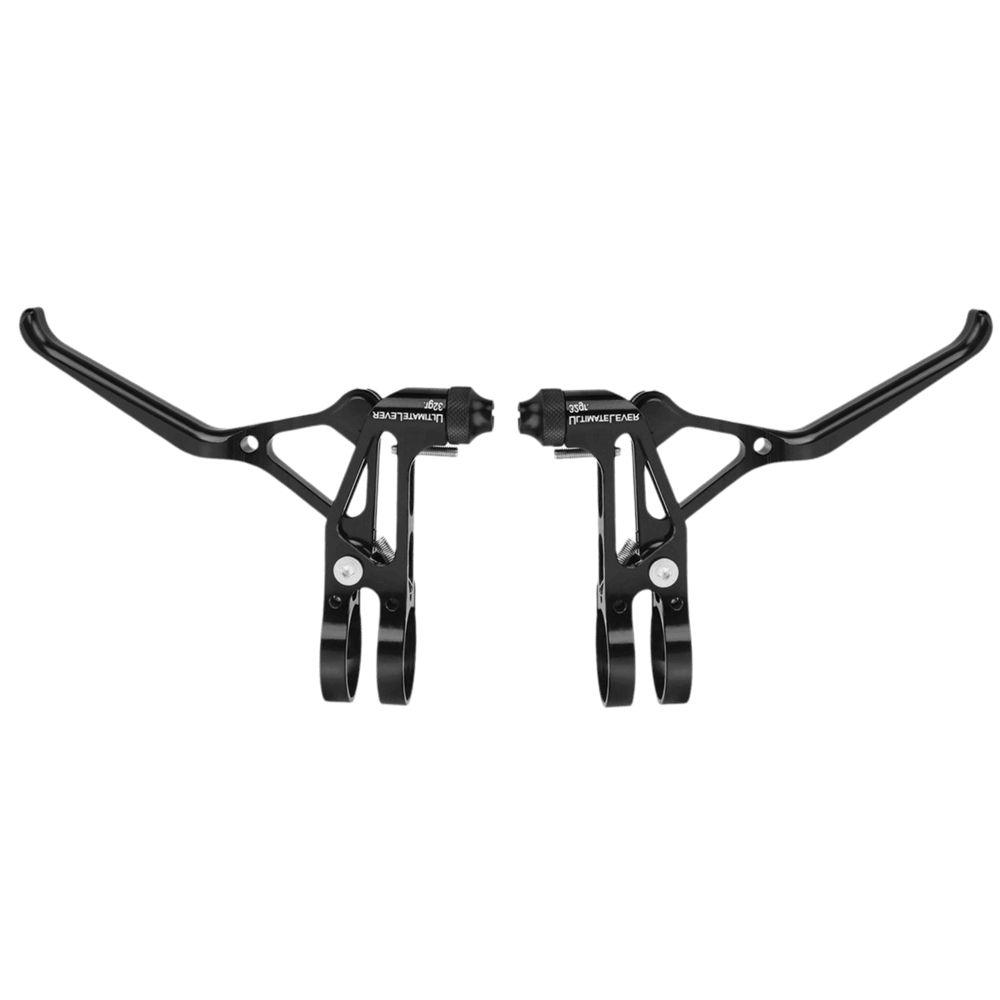 1 Pair Aluminum Alloy Mountain Bike Brake Ultralight Road Bike Brake Lever Bike Maintenance