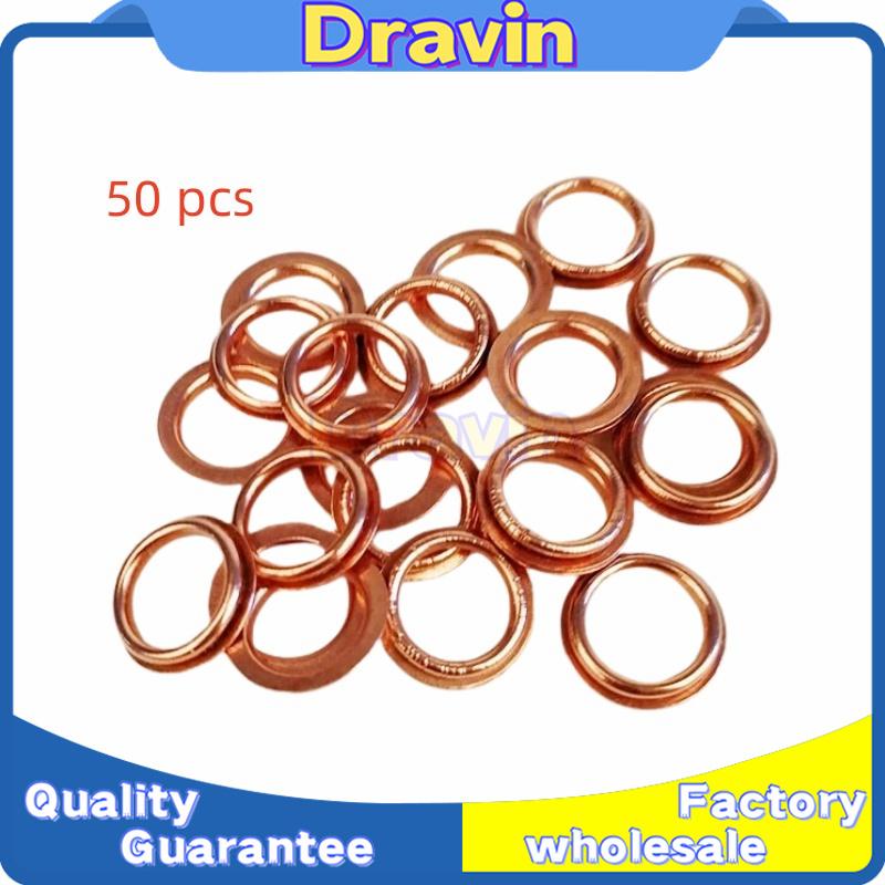 New 20PCS/50PCS/100PCS Injector Gasket MD070718 for Mitsubishi Delica Pajero L200 L400 4D56 4M40 4D65 4D68 4D55 High Quality