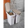 Tierfutterbehälter Kerbl Weiß Braun 15 L