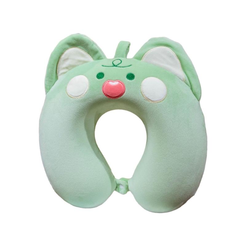 Ushaped Travel Pillow Cartoon Animal Neck Pillows for Travel Office Work Home