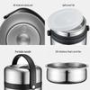 TAFUCO 304 Stainless Steel Insulated Lunch Container 2.3L