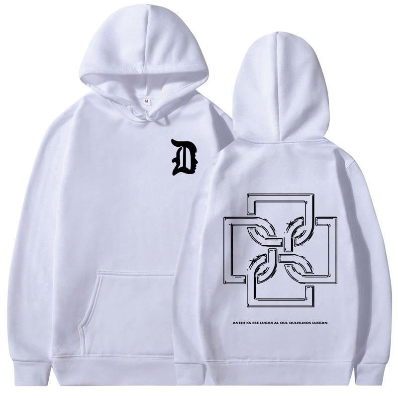 Rapper Duki Merch Hoodies Men's Women Fashion Hip Hop Oversized Hooded Sweatshirts Casual Vintage Long Sleeve Pullover Fans Gift