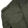 Giacca Militare in Pile di Cotone da Uomo Primavera/Autunno 2026, Capo d'Abbigliamento da Lavoro Taglie Forti, Moda Uomo
