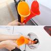 Car Long Stem Funnel Gasoline Oil Fuel Filling Tools Anti-splash Plastic Oil Funnel Motorcycle Refueling Tools Auto Accessories