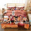 3D Printed Anime Slam Dunk Bedding Set Boys Girls Twin Queen Size Duvet Cover Pillowcase Bed Kids Adult Home Textileextile