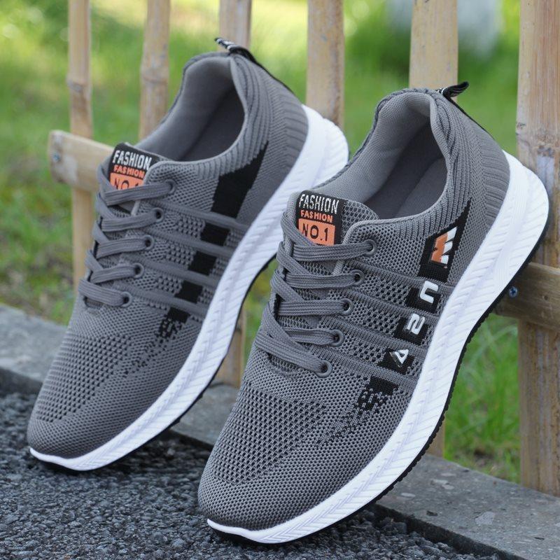 Comfortable Casual Shoes, Men's Running Shoes, Sports Shoes, Running Shoes, Breathable Mesh Shoes