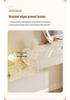 Elegant Solid Wood Vanity Table with Integrated Mirror and Drawers for Bedroom