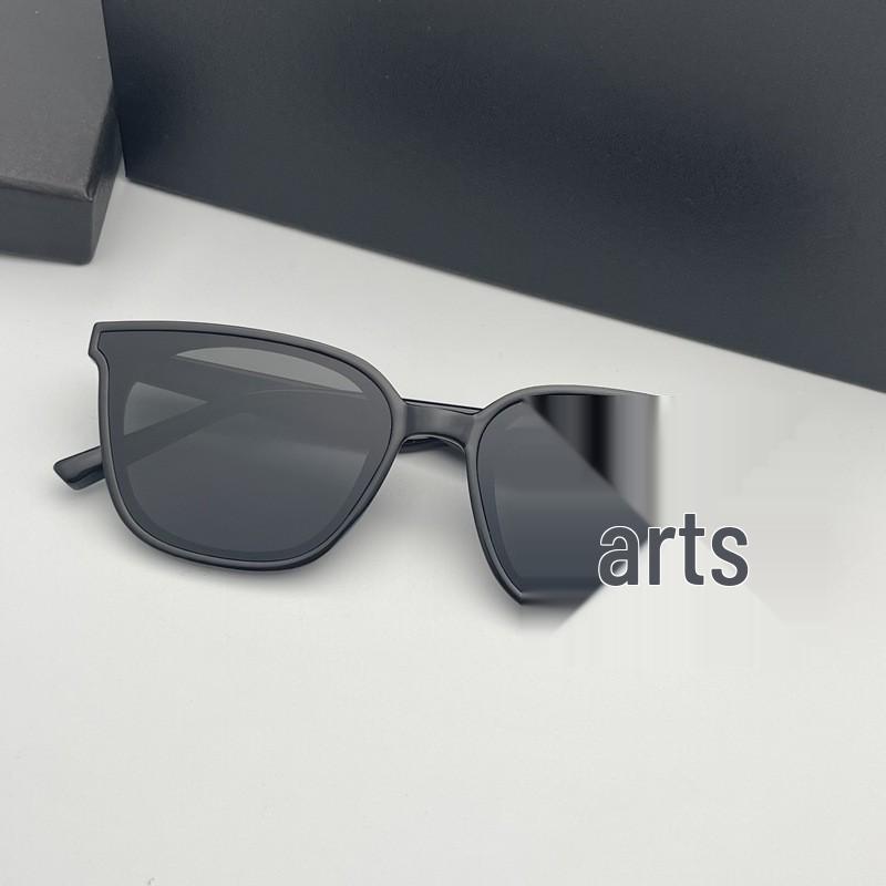 Koreański Styl Uliczny Duże Okulary Przeciwsłoneczne – Unisex Wyszczuplający Design Inspirowany Influencerami Xiaohongshu